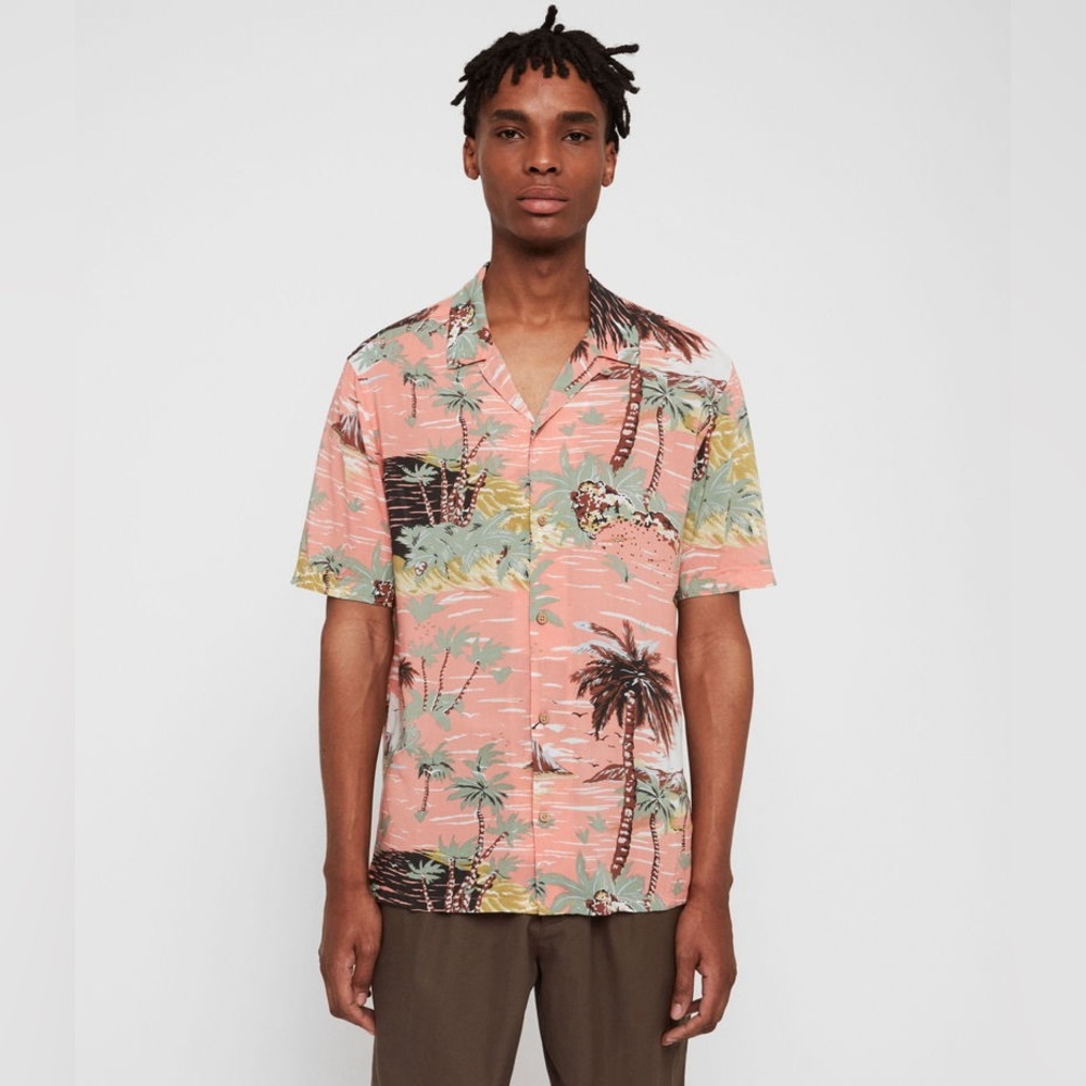 AllSaints Luau Hawaiian Shirt
